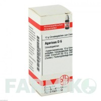 АГАРИКУС (AGARICUS) D 6 глобули 10 г - Гомеопатия DHU