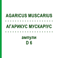 АГАРИКУС МУСКАРИУС (AGARICUS MUSCARIUS) D 6 ампулы 8x1 мл - Гомеопатия WELEDA