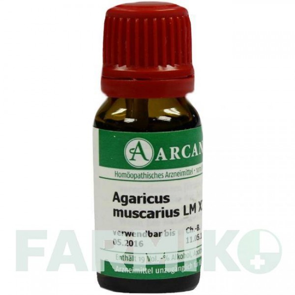 АГАРИКУС МУСКАРІУС (AGARICUS MUSCARIUS) LM 12 розчин 10 мл - Гомеопатія ARCANA DR.SEWERIN