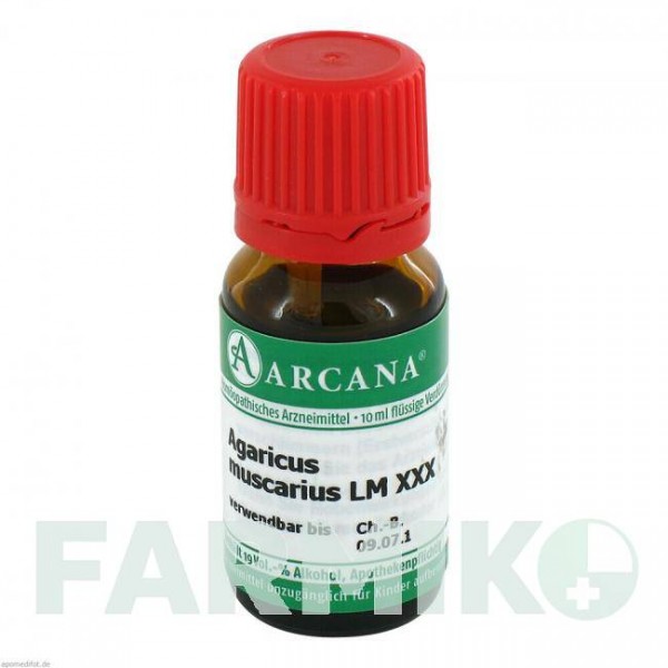 АГАРИКУС МУСКАРИУС (AGARICUS MUSCARIUS) LM 30 раствор 10 мл - Гомеопатия ARCANA DR.SEWERIN