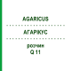 АГАРІКУС (AGARICUS) Q 11 розчин 15 мл - Гомеопатія GUDJONS