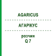 АГАРІКУС (AGARICUS) Q 7 розчин 15 мл - Гомеопатія GUDJONS