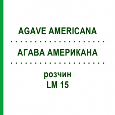 АГАВА АМЕРИКАНА (AGAVE AMERICANA) LM 15 раствор 10 мл - Гомеопатия ARCANA DR.SEWERIN