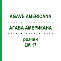 АГАВА АМЕРИКАНА (AGAVE AMERICANA) LM 17 раствор 10 мл - Гомеопатия ARCANA DR.SEWERIN