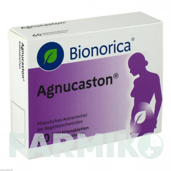 АГНУКАСТОН (AGNUCASTON) таблетки 60 шт - Плоды целомудренного дерева BIONORICA