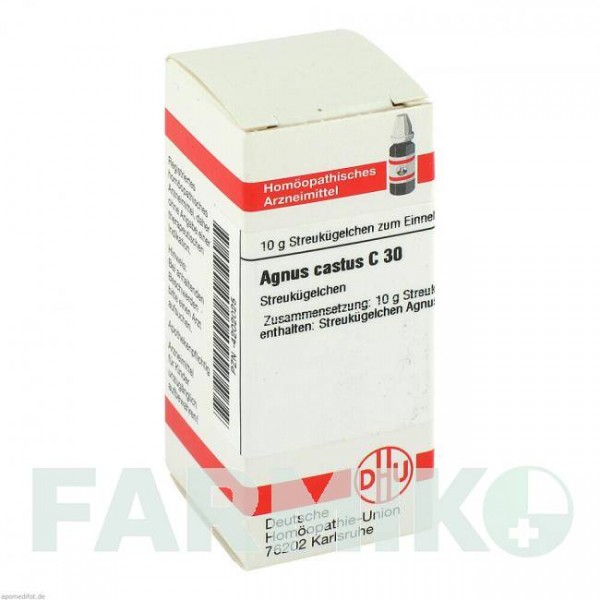 АГНУС КАСТУС (AGNUS CASTUS) C 30 глобули 10 г - Гомеопатія DHU