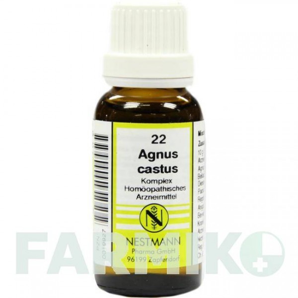 АГНУС КАСТУС (AGNUS CASTUS) раствор 20 мл - Гомеопатия NESTMANN PHARMA
