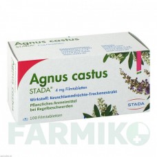 АГНУС КАСТУС (AGNUS CASTUS) таблетки 100 шт - Плоды целомудренного дерева STADA