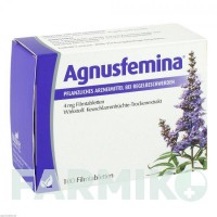 АГНУСФЕМИНА (AGNUSFEMINA) 4 мг таблетки 100 шт - Плоды целомудренного дерева HUBNER NATUR