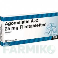 АГОМЕЛАТИН (AGOMELATIN) 25 мг таблетки 98 шт - Агомелатин ABZ PHARMA