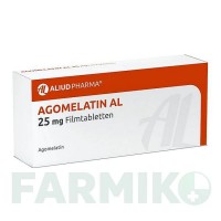 АГОМЕЛАТИН (AGOMELATIN) 25 мг таблетки 98 шт - Агомелатин ALIUD PHARMA