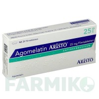 АГОМЕЛАТИН (AGOMELATIN) 25 мг таблетки 28 шт - Агомелатин ARISTO PHARMA