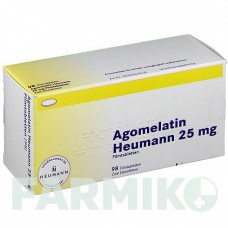 АГОМЕЛАТИН (AGOMELATIN) 25 мг таблетки 98 шт - Агомелатин HEUMANN PHARMA