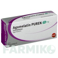 АГОМЕЛАТИН (AGOMELATIN) 25 мг таблетки 98 шт - Агомелатин PUREN PHARMA