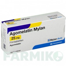 АГОМЕЛАТИН (AGOMELATIN) 25 мг таблетки 98 шт - Агомелатин VIATRIS