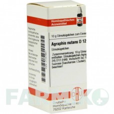 АГРАФИС НУТАНС (AGRAPHIS NUTANS) D 12 глобули 10 г - Гомеопатия DHU