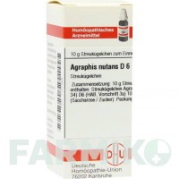 АГРАФІС НУТАНС (AGRAPHIS NUTANS) D 6 глобули 10 г - Гомеопатія DHU