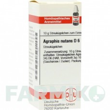 АГРАФИС НУТАНС (AGRAPHIS NUTANS) D 6 глобули 10 г - Гомеопатия DHU