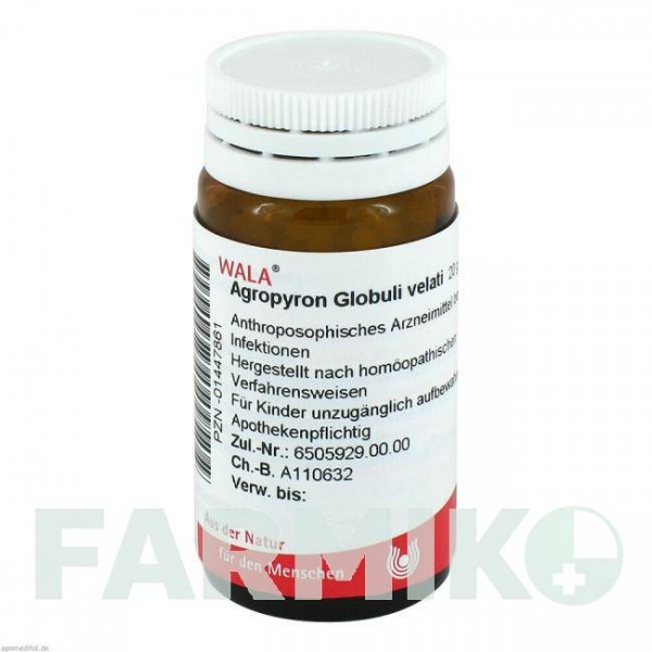 АГРОПИРОН (AGROPYRON) глобули 20 г - Гомеопатия WALA HEILMITTEL