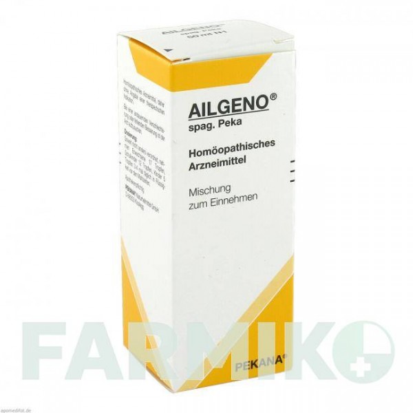 АЙЛЬГЕНО (AILGENO) капли 50 мл - Гомеопатия PEKANA NATURHEILMITTEL