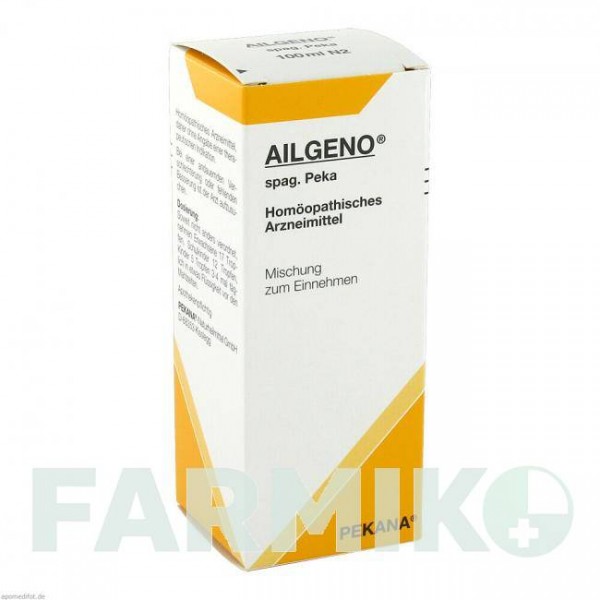 АЙЛЬГЕНО (AILGENO) капли 100 мл - Гомеопатия PEKANA NATURHEILMITTEL