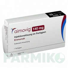 АЙМОВИГ (AIMOVIG) 140 мг раствор 1 шт - Эренумаб NOVARTIS
