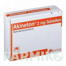 АКИНЕТОН (AKINETON) 2 мг таблетки 60 шт - Бипериден DESMA