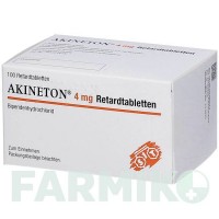 АКІНЕТОН (AKINETON) 4 мг таблетки 100 шт - Біпериден 1 0 1 CAREFARM