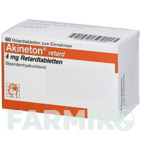 АКІНЕТОН (AKINETON) таблетки 60 шт - Біпериден ACA MULLER-ADAG PHARMA