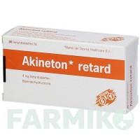 АКИНЕТОН (AKINETON) таблетки 30 шт - Бипериден EMRA-MED