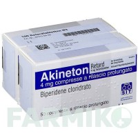 АКІНЕТОН (AKINETON) таблетки 100 шт - Біпериден EMRA-MED