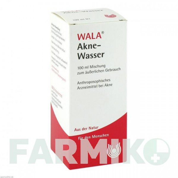 АКНЕ ВАССЕР (AKNE WASSER) раствор 100 мл - Гомеопатия WALA HEILMITTEL