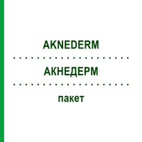 АКНЕДЕРМ (AKNEDERM) пакет 1 набор - Битуминосульфонат, Другое GEPEPHARM