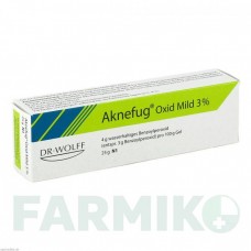 АКНЕФУГ (AKNEFUG) 3% гель 25 г - Бензоил пероксид DR.AUGUST WOLFF