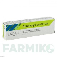АКНЕФУГ (AKNEFUG) 5% гель 25 г - Бензоїл пероксид DR.AUGUST WOLFF