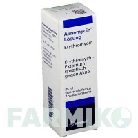 АКНЕМИЦИН (AKNEMYCIN) раствор 25 мл - Эритромицин ALMIRALL