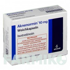 АКНЕНОРМІН (AKNENORMIN) 10 мг капсули 30 шт - Ізотретиноїн ALMIRALL