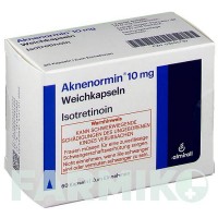 АКНЕНОРМІН (AKNENORMIN) 10 мг капсули 60 шт - Ізотретиноїн ALMIRALL