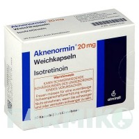 АКНЕНОРМИН (AKNENORMIN) 20 мг капсулы 30 шт - Изотретиноин ALMIRALL