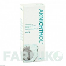 АКНЕТОЛ (AKNICHTHOL) лосьон 30 г - Битуминосульфонат ICHTHYOL-GESELLSCHAFT CORDES