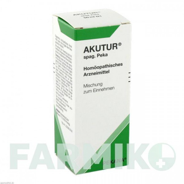 АКУТУР (AKUTUR) краплі 50 мл - Гомеопатія PEKANA NATURHEILMITTEL