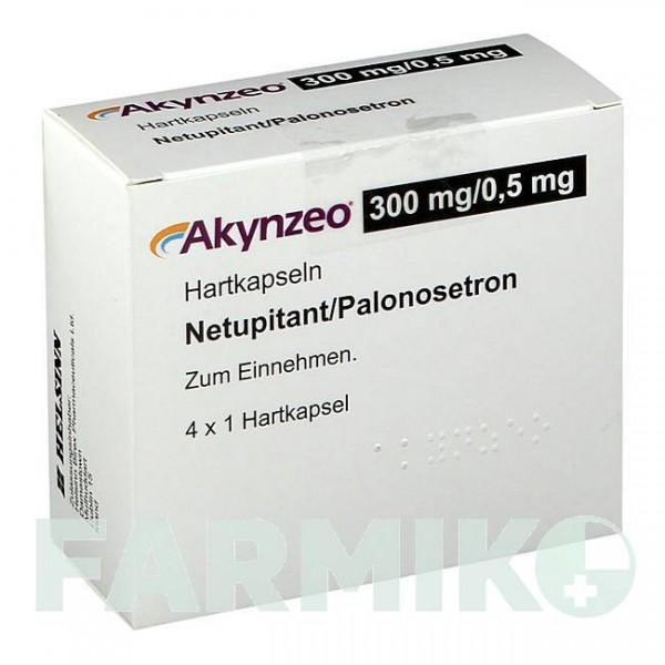 АКИНЗЕО (AKYNZEO) 300 мг/0,5 мг капсулы 1 шт - Палоносетрон, Другое ABACUS MEDICINE