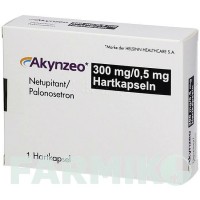 АКІНЗЕО (AKYNZEO) 300 мг/0,5 мг капсули 4 шт - Палоносетрон, Інше PARANOVA PACK