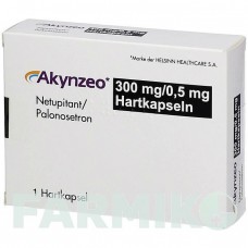 АКИНЗЕО (AKYNZEO) 300 мг/0,5 мг капсулы 4 шт - Палоносетрон, Другое PARANOVA PACK