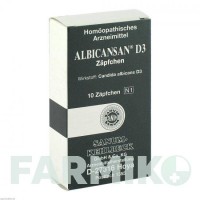 АЛЬБІКАНСАН (ALBICANSAN) D 3 супозиторії 10 шт - Гомеопатія SANUM-KEHLBECK