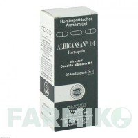 АЛЬБІКАНСАН (ALBICANSAN) D 4 капсули 20 шт - Гомеопатія SANUM-KEHLBECK