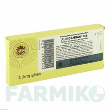 АЛЬБИКАНСАН (ALBICANSAN) D 5 ампулы 10x1 мл - Гомеопатия SANUM-KEHLBECK