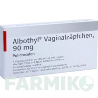 АЛБОТИЛ (ALBOTHYL) суппозитории 6 шт - Поликрезулен ORIFARM