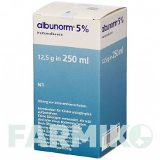 АЛЬБУНОРМ (ALBUNORM) 5% раствор 250 мл - Альбумин OCTAPHARMA
