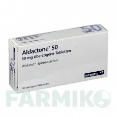 АЛЬДАКТОН (ALDACTONE) 50 таблетки 100 шт - Спиронолактон ESTEVE PHARMACEUTICALS
